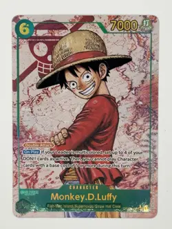 Monkey D. Luffy OP13-118 SEC Alt Art - One Piece Carrying On His Will English⭐ - Image 4