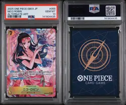 Nico Robin (Alt Art) EB03-055 SR ONE PIECE Heroines Edition ONE PIECE JP PSA 10 - Image 3