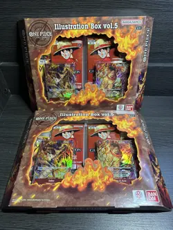 ONE PIECE Illustration Box Vol 5 (Lot of 2) NEW PRB-02 OP-13 Bundle TCG - Image 1
