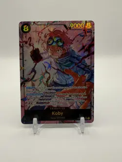 One Piece TCG Koby SEC Alt Art OP11-119 A Fist If Divine Speed English NM - Image 1
