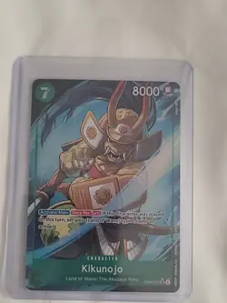 Kikunojo Alternate Alt Art SR EB04-012 One Piece TCG English OP14 Azure Seven - Image 1