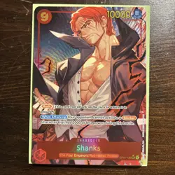 One Piece | Shanks | OP01-120 | PRB-01 Parallel | Mint - Image 1