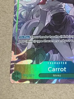 One Piece TCG EB04-013 Carrot Alt Art SR OP14 The Azure Sea’s Seven English NM - Image 4