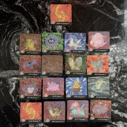 Pokemon ArtBox Lot of 17 Action Flipz 3-D 1999 Pokemon Cards w/ Charizard! - Image 1