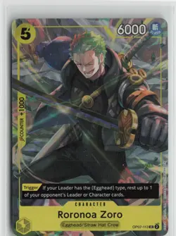 Roronoa Zoro Illustration Box Vol.3 OP07-113 One Piece Promotion Cards UC NM Eng - Image 1