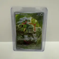 Pokemon Card Caterpie 172/165 Illustration Rare Pokemon 151 Near Mint - Image 1