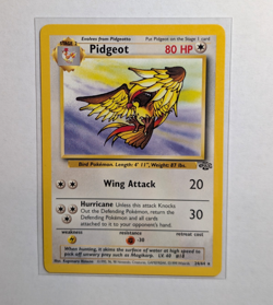 PIDGEOT Pokemon Card Jungle Non Holo 24/64 - Image 1