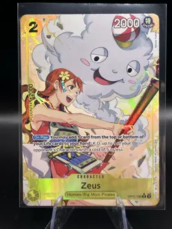 ONE PIECE CARD GAME - ZEUS RARE ALT ART OP11-106 - ENGLISH - Image 1