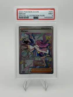 PSA 9 Miriam 251/198 SIR Scarlet & Violet Base Set Pokemon Card 🔥 SHIPS ASAP - Image 1