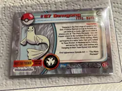 2000 Pokemon TV Animation Edition - Holo Foil card 87 Dewgong - Image 2