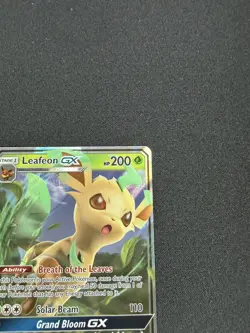 Pokemon TCG Leafeon GX Promo Black Star Holo Card SM146 - NM - Image 5