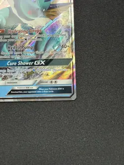 Pokemon TCG Vaporeon GX SM Black Star Promo Card SM172 Holo - NM - Image 4
