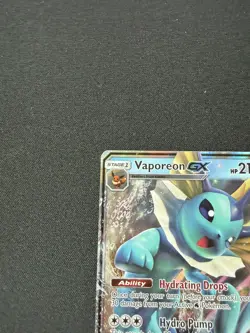 Pokemon TCG Vaporeon GX SM Black Star Promo Card SM172 Holo - NM - Image 5