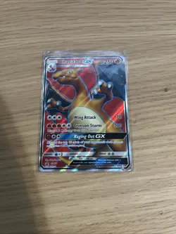 Pokemon TCG Charizard GX Full Art Holo Card SM60-SM Promos - Image 1