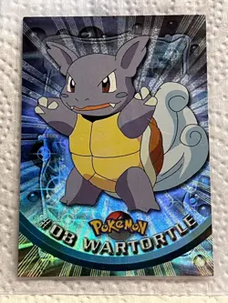 2000 Pokemon TV Animation Edition - Holo Foil card 8 Wartortle - Image 1
