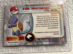 2000 Pokemon TV Animation Edition - Holo Foil card 8 Wartortle - Image 2