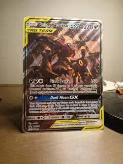 *JUMBO CARD* Pokemon Sun & Moom Umbreon & Darkrai GX SM241 Jumbo Cards Holo - Image 1
