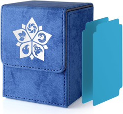 Deck Box for MTG, MTG Deck Box Fits 110 Single Sleeved Commander Cards, Trading 313033488470 - Image 2