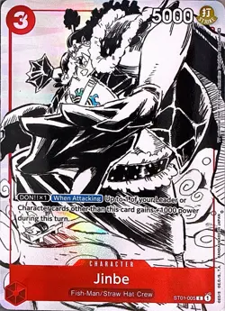 Jinbe (Gift Collection 2023) C One Piece Promotion Cards ST01-005 NM - Image 1