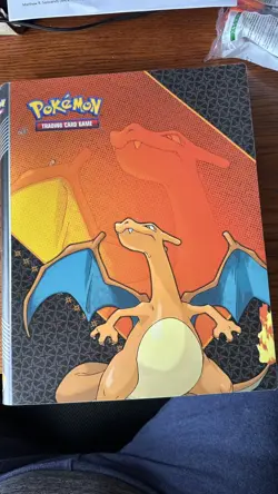 Pokemon Card Lot Binder w/ 135+ Cards 2017 Era Pikachu Suicune Ampharos Altaria - Image 1
