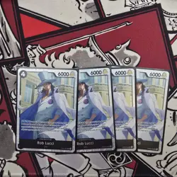 One Piece Awakening of the New Era - OP05-093 - Rob Lucci - 4 x Cards - playset - Image 1
