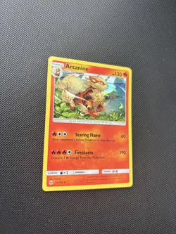 Pokemon Card Sun & Moon Base Set Arcanine Holo 22/149 - Image 3