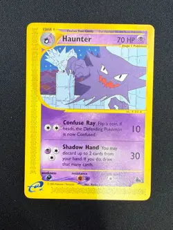 Haunter 63/144 Skyridge Non Holo WOTC Pokemon Card - Image 1