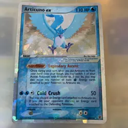 Vintage Pokemon Articuno ex 114/112 Firered & Leafgreen Holo Card - Image 1