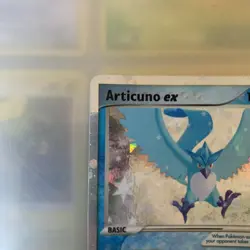 Vintage Pokemon Articuno ex 114/112 Firered & Leafgreen Holo Card - Image 2
