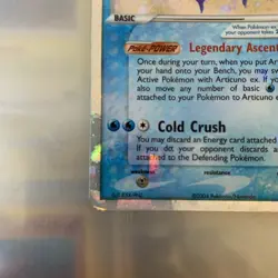 Vintage Pokemon Articuno ex 114/112 Firered & Leafgreen Holo Card - Image 4