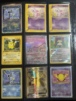 Pokemon Card Binder Collection Lot - Vintage WOTC + Modern Charizard Mew Gengar - Image 1