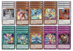Burst Protocol Elfnote Deck Core PRESALE 2/6 Yu-Gi-Oh! Playsets Of Each Card - Image 1