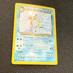 Dark Blastoise 4/110 Holo Rare Legendary Collection Pokemon Card TCG 2002 LP - Image 2