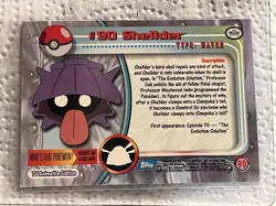 2000 Pokemon TV Animation Edition - Holo Foil card 90 Shellder - Image 2