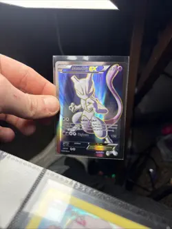 Pokemon TCG Mewtwo EX Holo Full Art Ultra Rare Card 157/162 - Image 1