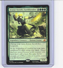 Magic MTG Avatar The Last Airbender Avatar Kiyoshi Earthbender Foil M0130 - Image 1