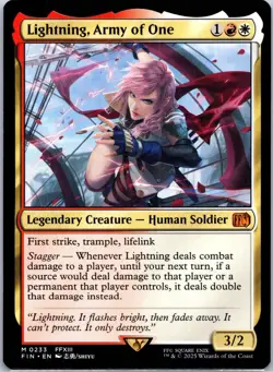 Lightning, Army of One M FINAL FANTASY 233 NM - Image 1