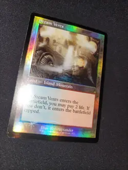 Steam Vents (Retro Frame) #412 *Foil* (NM) - Ravnica Remastered MTG - Image 2