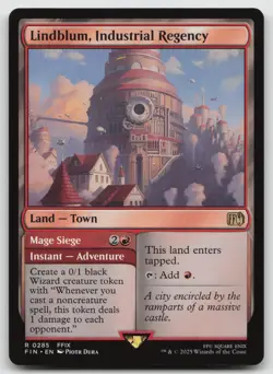 Lindblum, Industrial Regency R Normal FINAL FANTASY 285 NM - Image 1