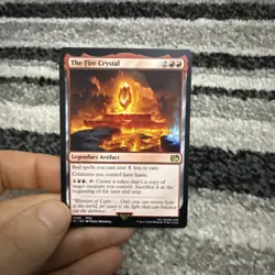 The Fire Crystal ✅ Final Fantasy ✅ Magic The Gathering (mtg) - Image 1