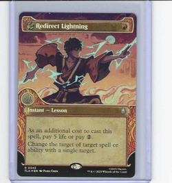 Magic MTG Avatar The Last Airbender Redirect Lighting Borderless Foil R0143 - Image 1