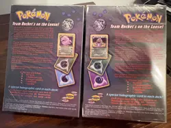 Pokemon Team Rocket Devastation & Trouble Theme Deck Factory Sealed 2000 - Image 2