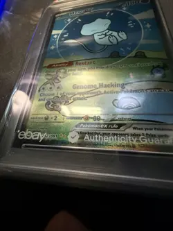 Pokemon TCG Mew EX 232/091 Sv: Paldean Fates Bubble Mew PSA 9 - Image 2
