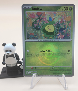 Budew (Master Ball Pattern) 004/131 - Sv:Prismatic Evolutions - Pokemon TCG NM - Image 1