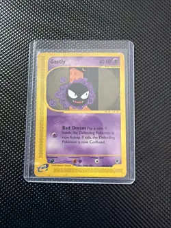 Pokemon TCG Expedition Gastly 109/165 Moderately Played - Image 1