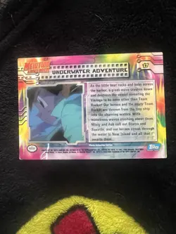 Pokemon Topps Mewtwo Strikes Back Underwater Adventure (HP) - Image 2