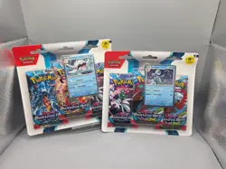 Pokemon TCG Paradox Rift 3-Pack Blister Bundle (Arctibax & Cetitan) NEW / SEALED - Image 1