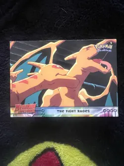 Pokemon Topps Mewtwo Strikes Back The Fight Rages (HP) - Image 1