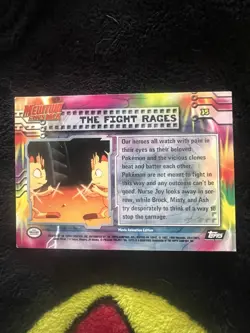 Pokemon Topps Mewtwo Strikes Back The Fight Rages (HP) - Image 2