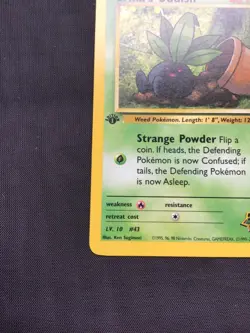 Pokemon Cards: Gym Challenge 1st Edition Common: Erika's Oddish 70/132 - Image 5